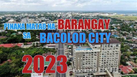 bacolod city barangays